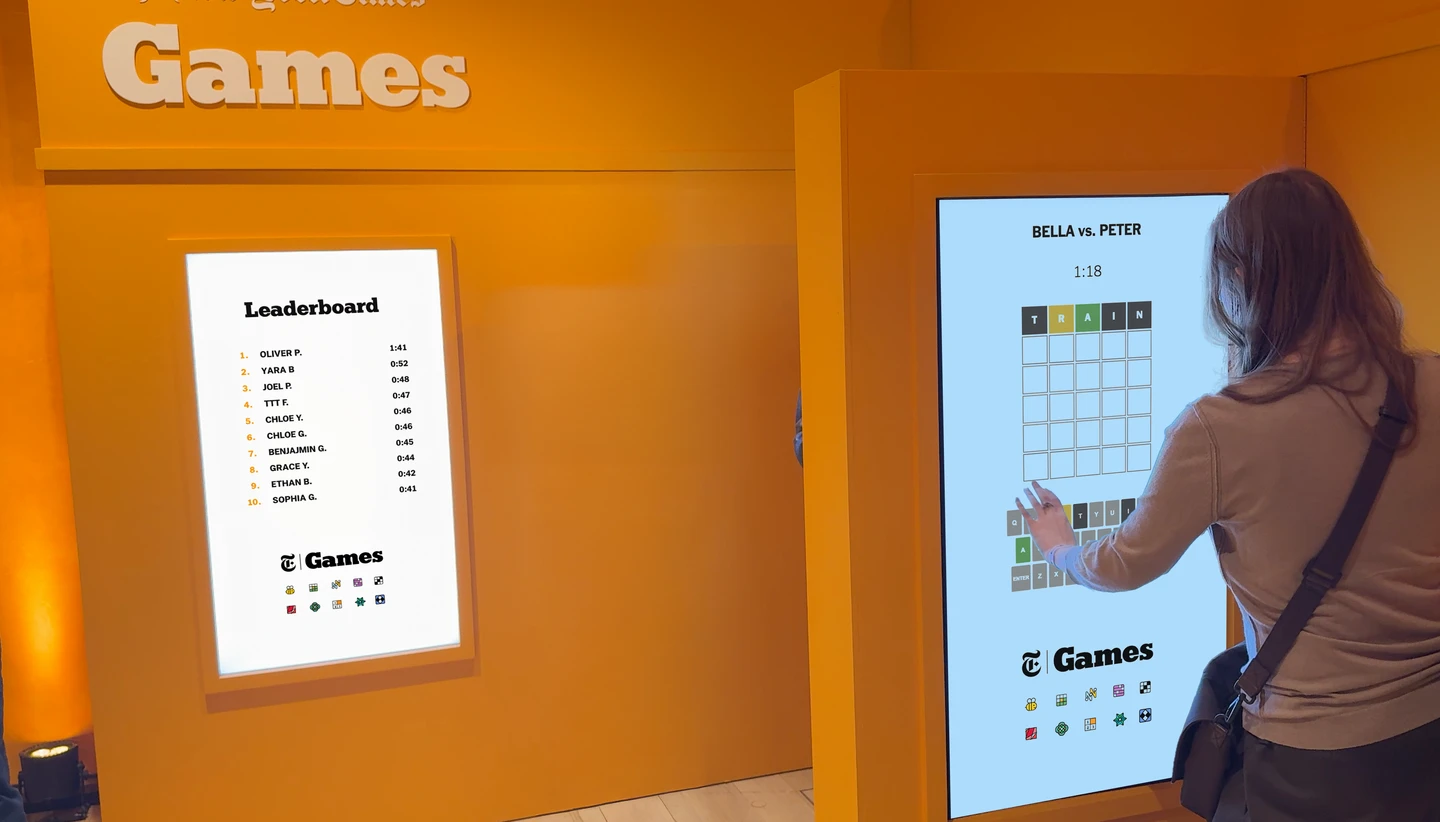 New York Times Two-Player Wordle Experience